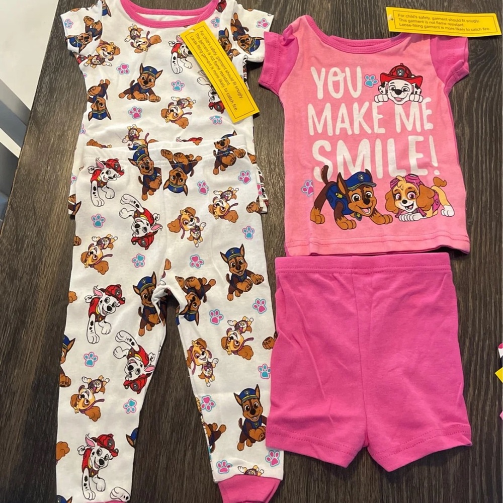 New paw patrol pajamas size 18 months